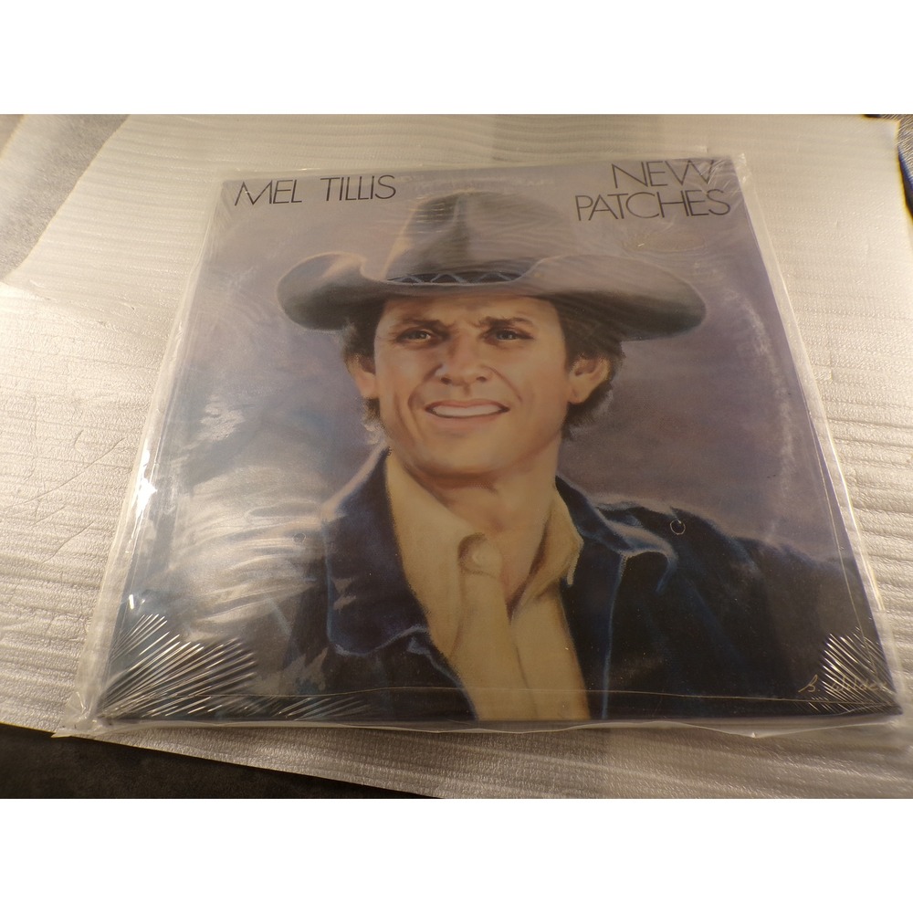 Mel Tillis New Patches Vinyl LP Album 1984 Musiplex Records Country Music